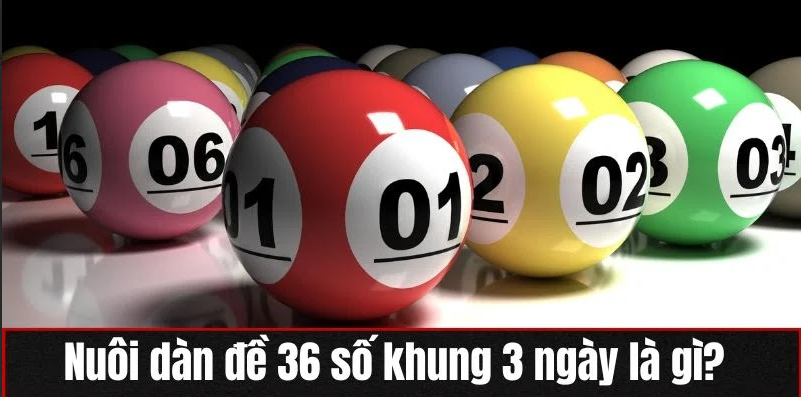 Nuôi dàn đề 36 số khung 3 ngày bất tử