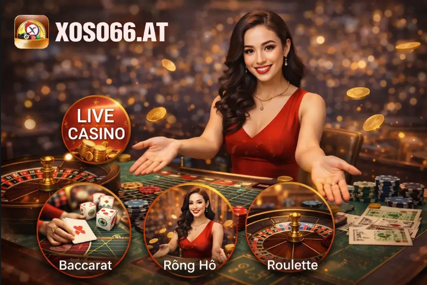 Live casino Xoso66 - Trải nghiệm cá cược hấp dẫn