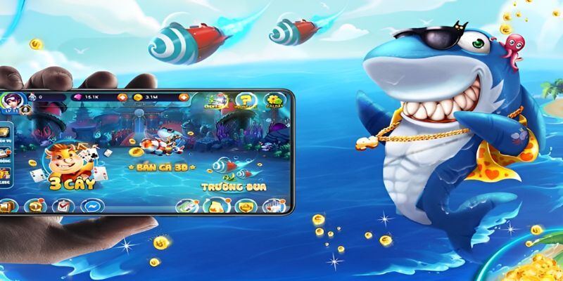 Cơ chế gameplay linh hoạt mang đến trải nghiệm săn cá không giới hạn